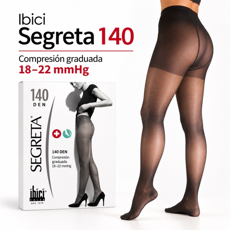 Panty Ibici Segreta 140 compresión graduada 18-22 mmHg Panty Ibici Segreta 140 compresión graduada 18-22 mmHg