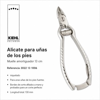 KIEHL ALICATES UÑAS 13CM