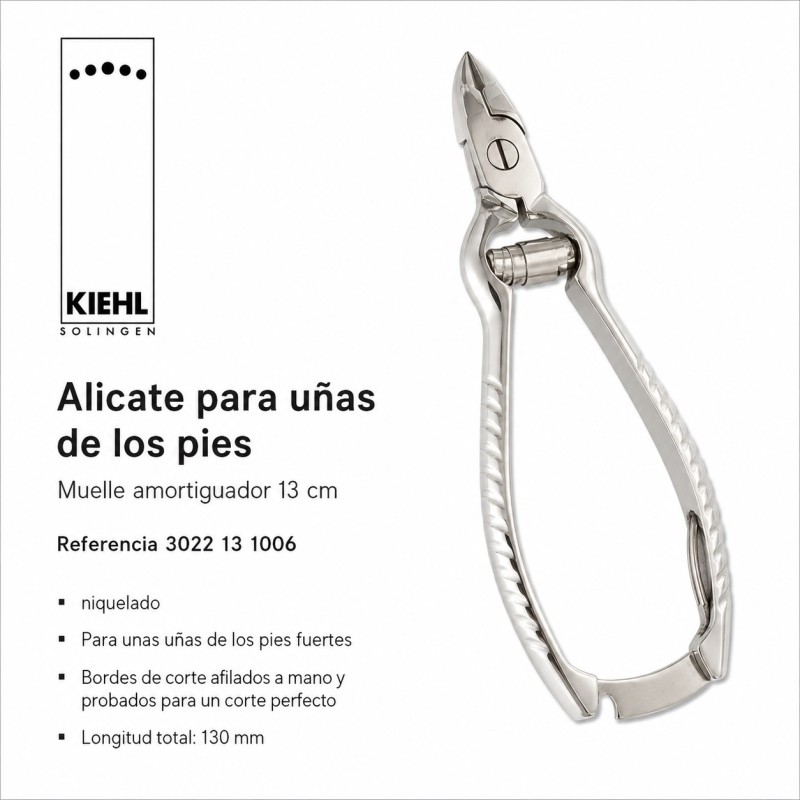 KIEHL ALICATES UÑAS 13CM