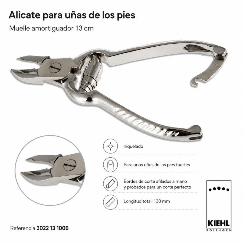 KIEHL ALICATES UÑAS 13CM