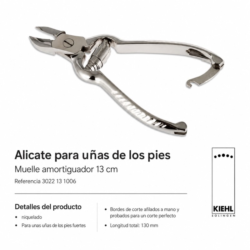 KIEHL ALICATES UÑAS 13CM