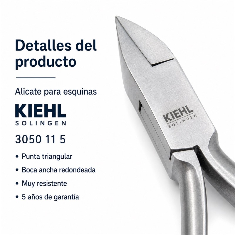 KIEHL ALICATES DE PEDICURA 11CM