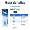 PRIM PLANTILLAS BOVEDA METATARSAL TALLA S - P433