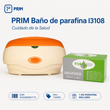 PRIM CALENTADOR DE PARAFINA ORANGE