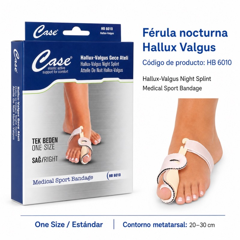CORRECTOR HALLUX VALGUS DERECHA HB6010