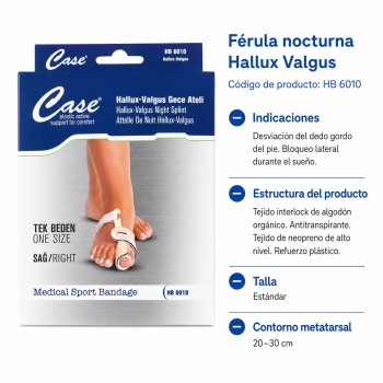 CORRECTOR HALLUX VALGUS DERECHA HB6010
