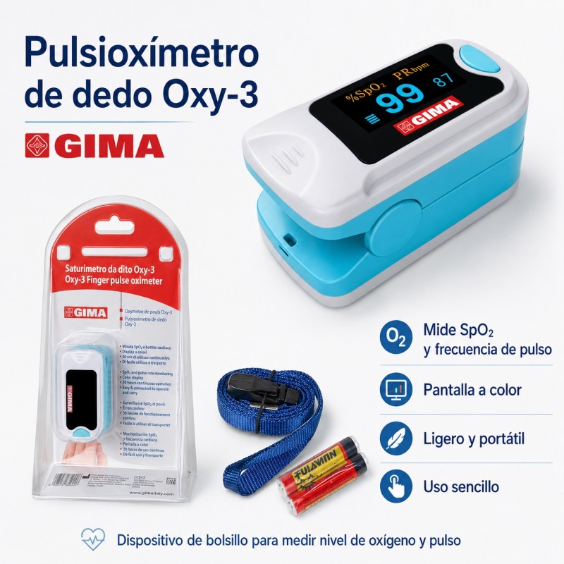 GIMA OXY-3 FINGER OXIMETER