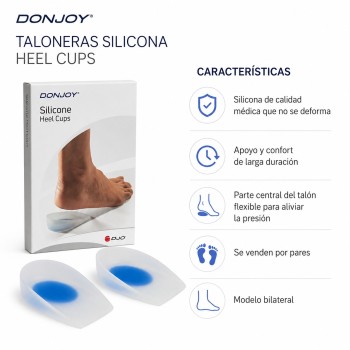 DJO PROTECTOR DE TALON DE SILICONA S/M | 81-81103