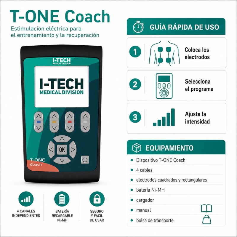 I-TECH ELECTROTHERAPY T-ONE COACH