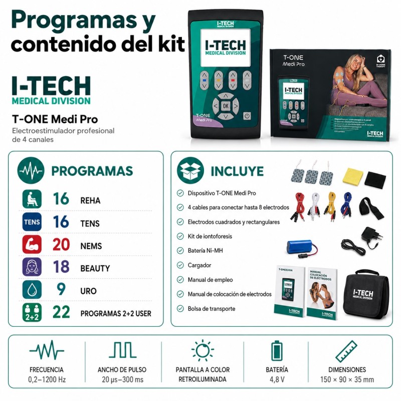 I-TECH ELECTROTHERAPY T-ONE MEDI PRO