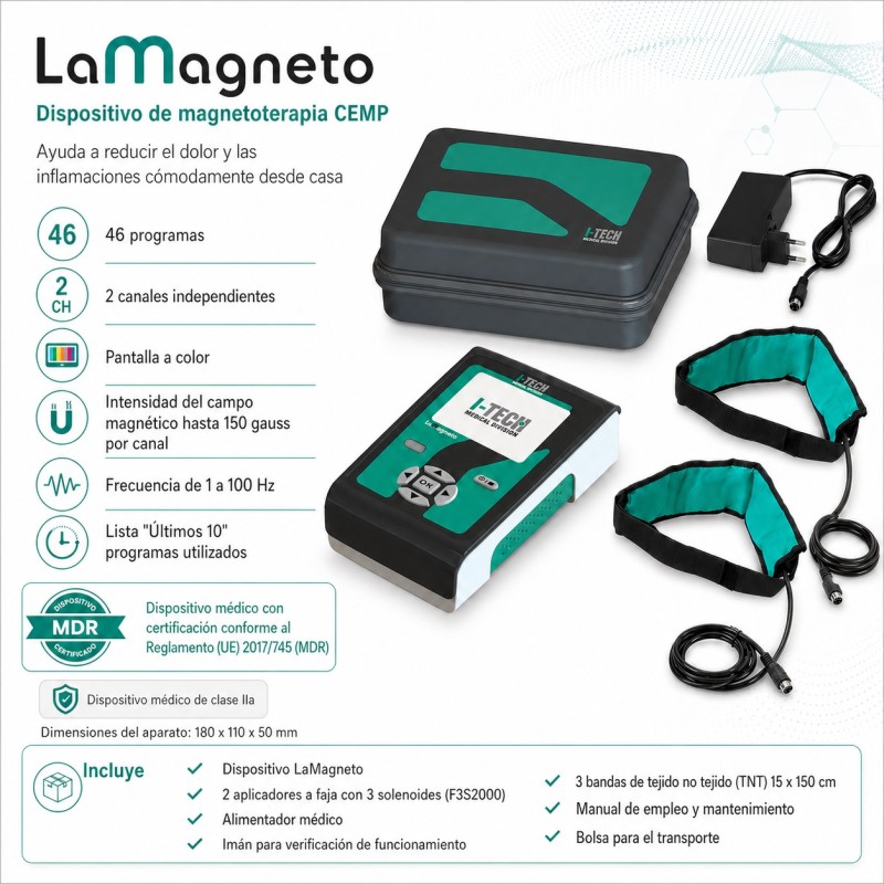 I-TECH LAMAGNETO- DISPOSITIVO DE MAGNETOTERAPIA