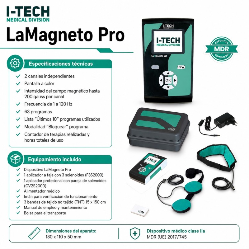 I-TECH LAMAGNETO PRO - DISPOSITIU DE MAGNETOTERAPIA