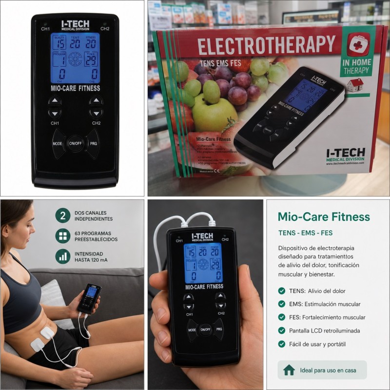 I-TECH ELECTROTHERAPY MIO-CARE FITNESS
