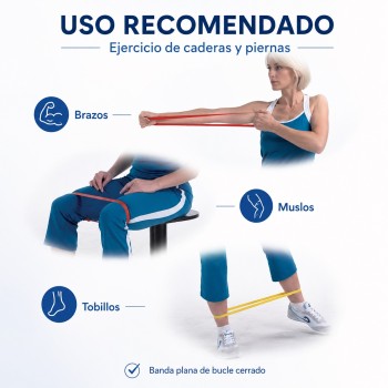 GIMA SET DE BUCLES DE TONO DE LÁTEX | 47040