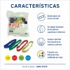 GIMA SET DE BUCLES DE TONO DE LÁTEX | 47040