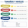 GIMA SET DE BUCLES DE TONO DE LÁTEX | 47040