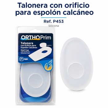 PRIM TALONERAS CON ORIFICIO PARA ESPOLON CALCANEO TALLA M - P453