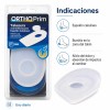 PRIM TALONERAS CON ORIFICIO PARA ESPOLON CALCANEO TALLA M - P453